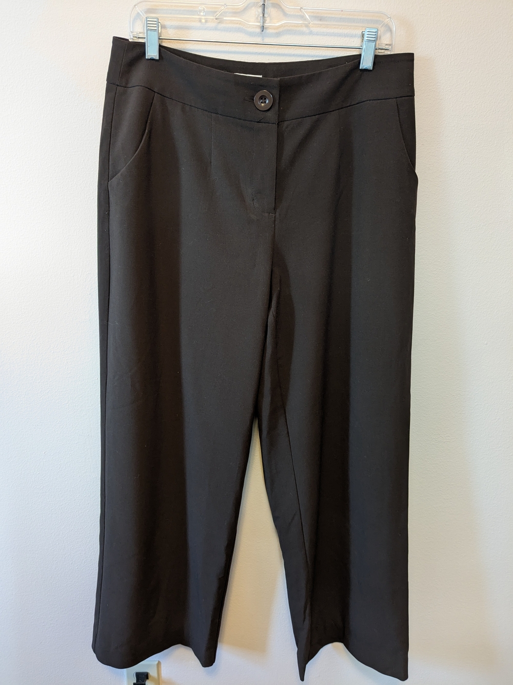 Chico's Brown Wide-Leg Trousers